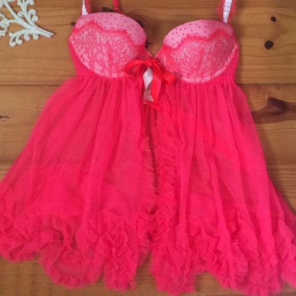 hot pink babydoll